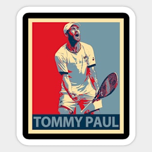 tommy paul Sticker
